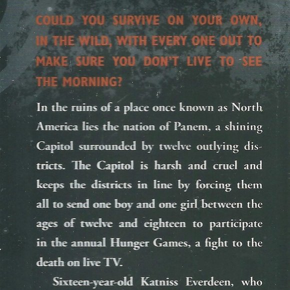 The Hunger Games,,  First Edition Trade Hardcover - Picture 3 of 5